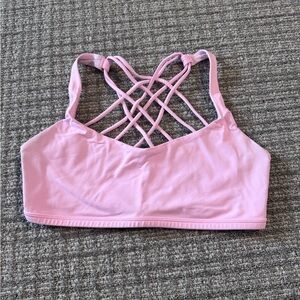 Lululemon Pink Free to be Wild Bra